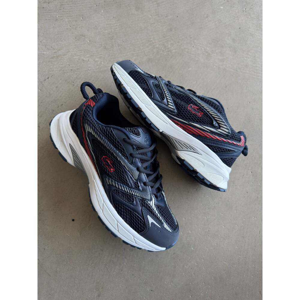 Lacoste Lacivert Kırmızı Detay