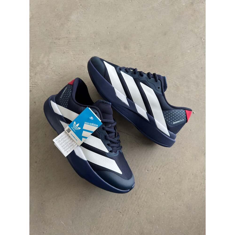 Adizero Lacivert Beyaz Çizgi