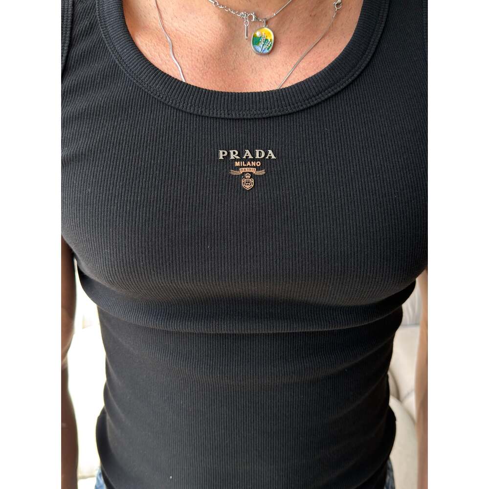Prada Premium Fitilli Erkek Atlet