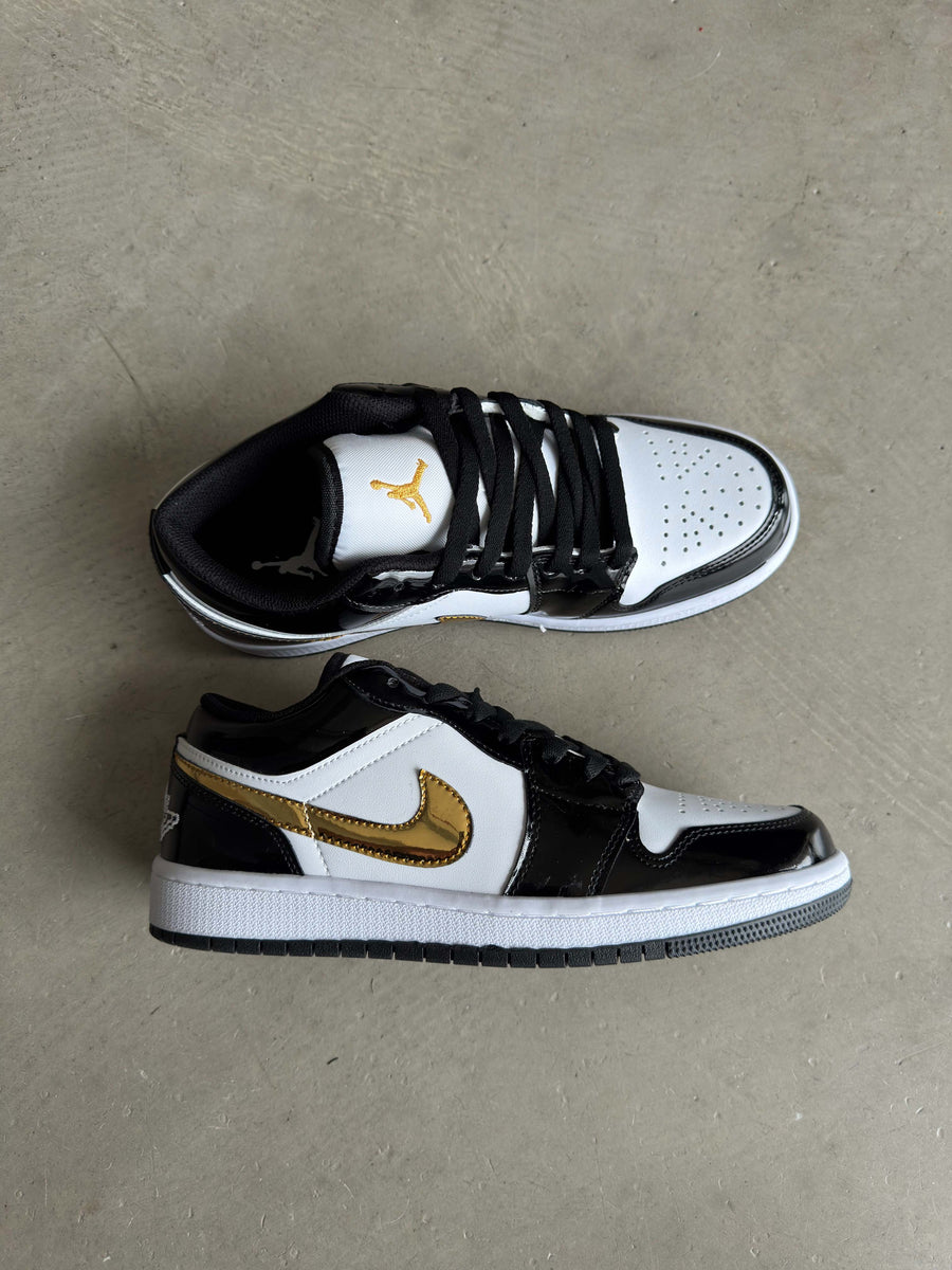 Nike Air jordan siyah gold