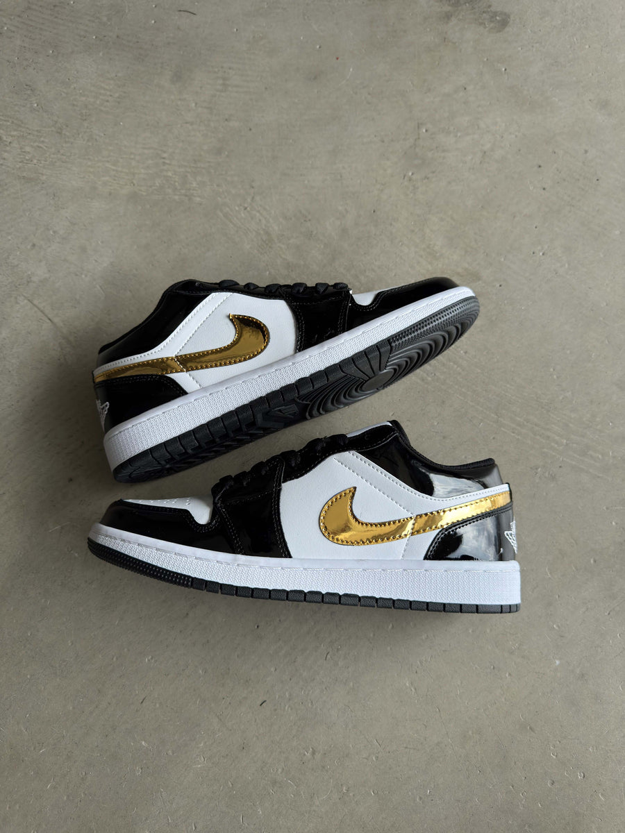 Nike Air jordan siyah gold