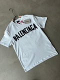 Balenciaga baskı beyaz tshirt (Premium)