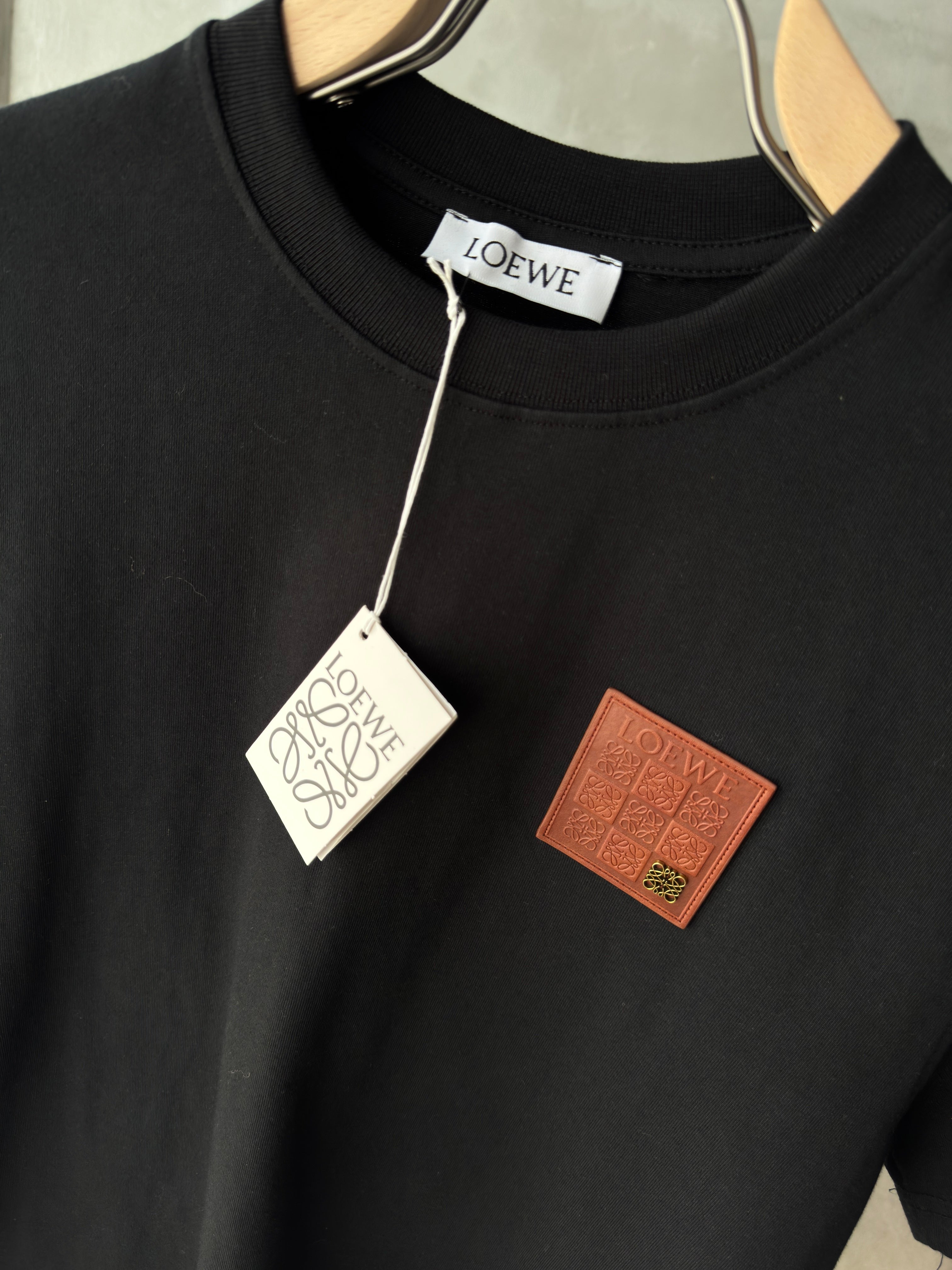 Loewe ithal armalı siyah tshirt (premium)