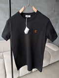 Hermes Logo siyah Tshirt (premium)