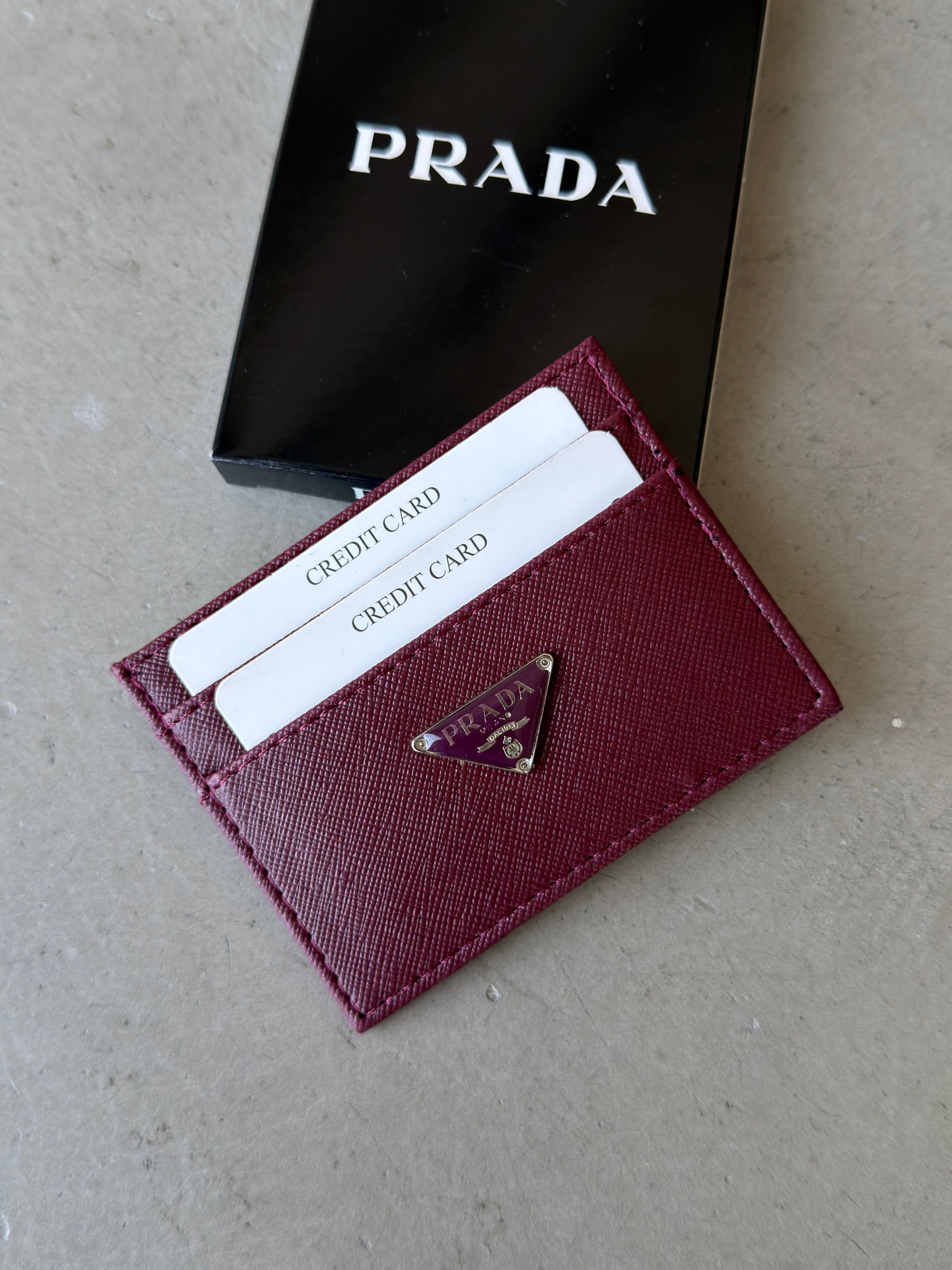 Prada Lüks Kartlık Cüzdan