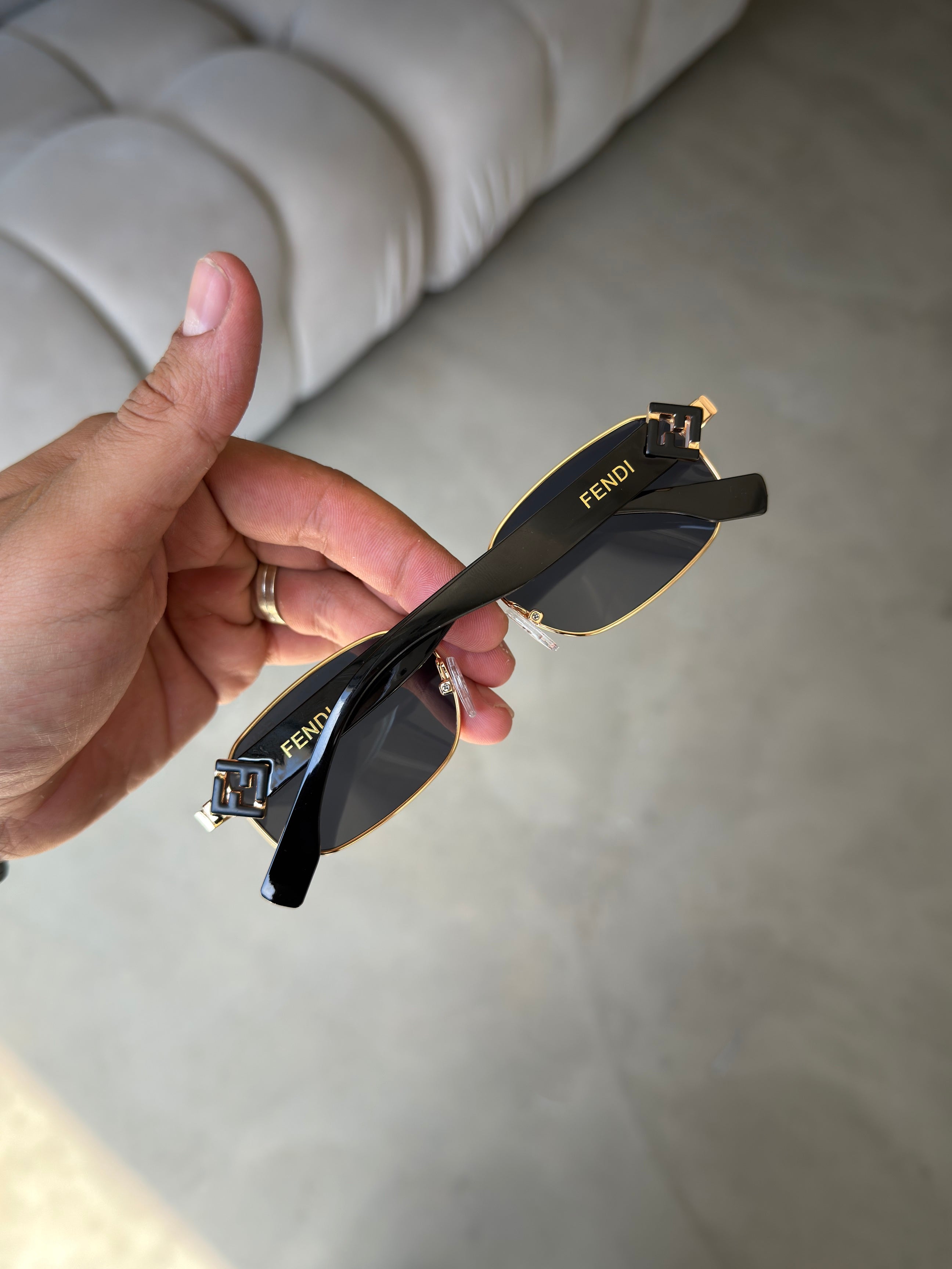 Fendi Gold Erkek Güneş gözlüğü
