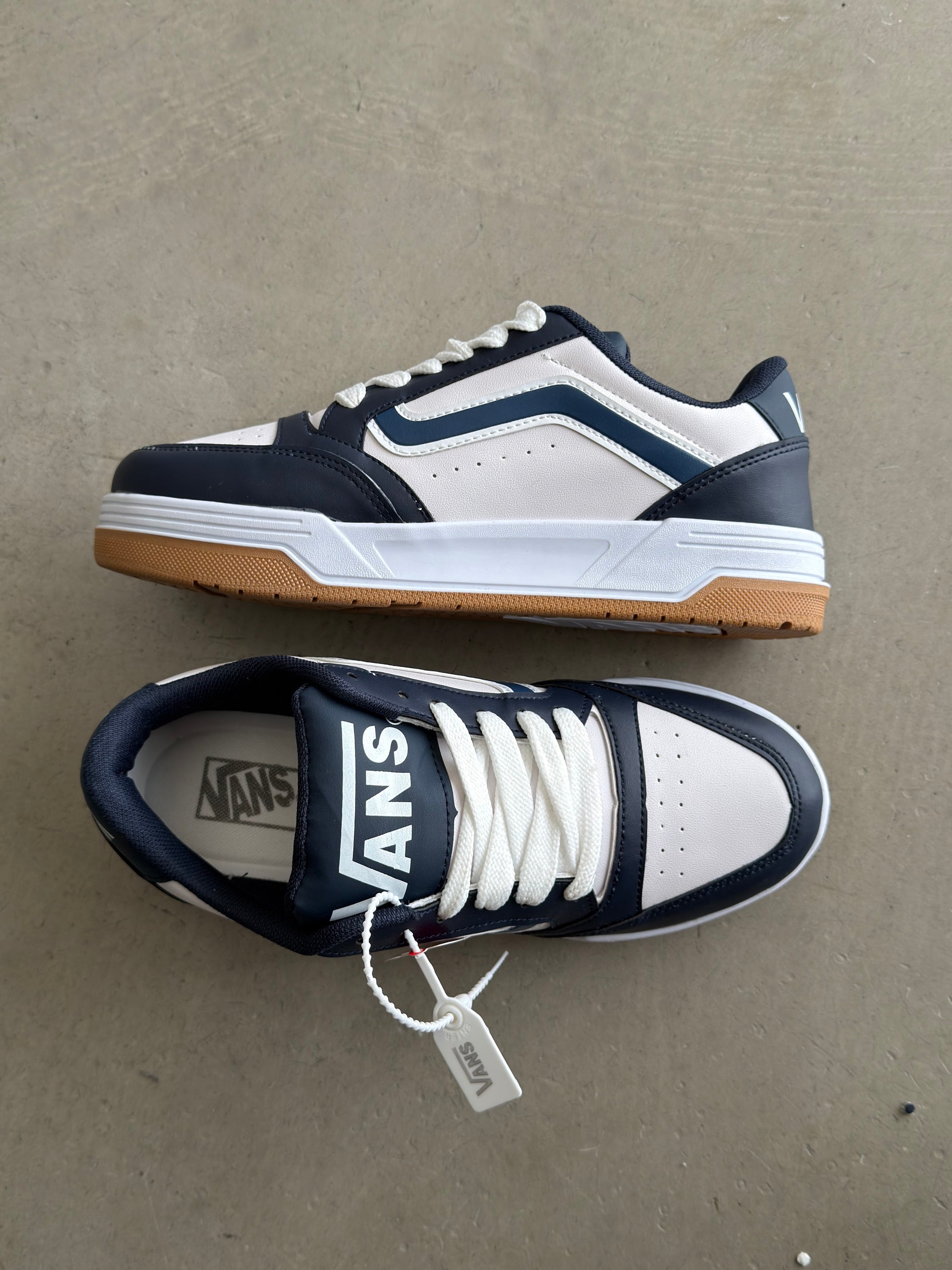 Vans Lacivert Beyaz Sneakers