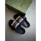 Gucci Siyah Gri Terlik
