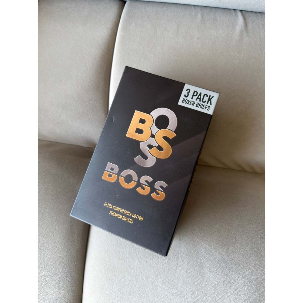 Boss Siyah Premium Boxer