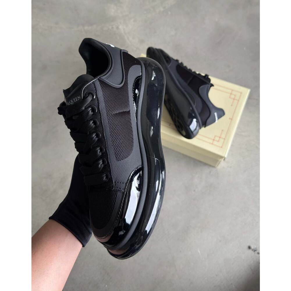 Alexander Mcqueen Siyah Fileli