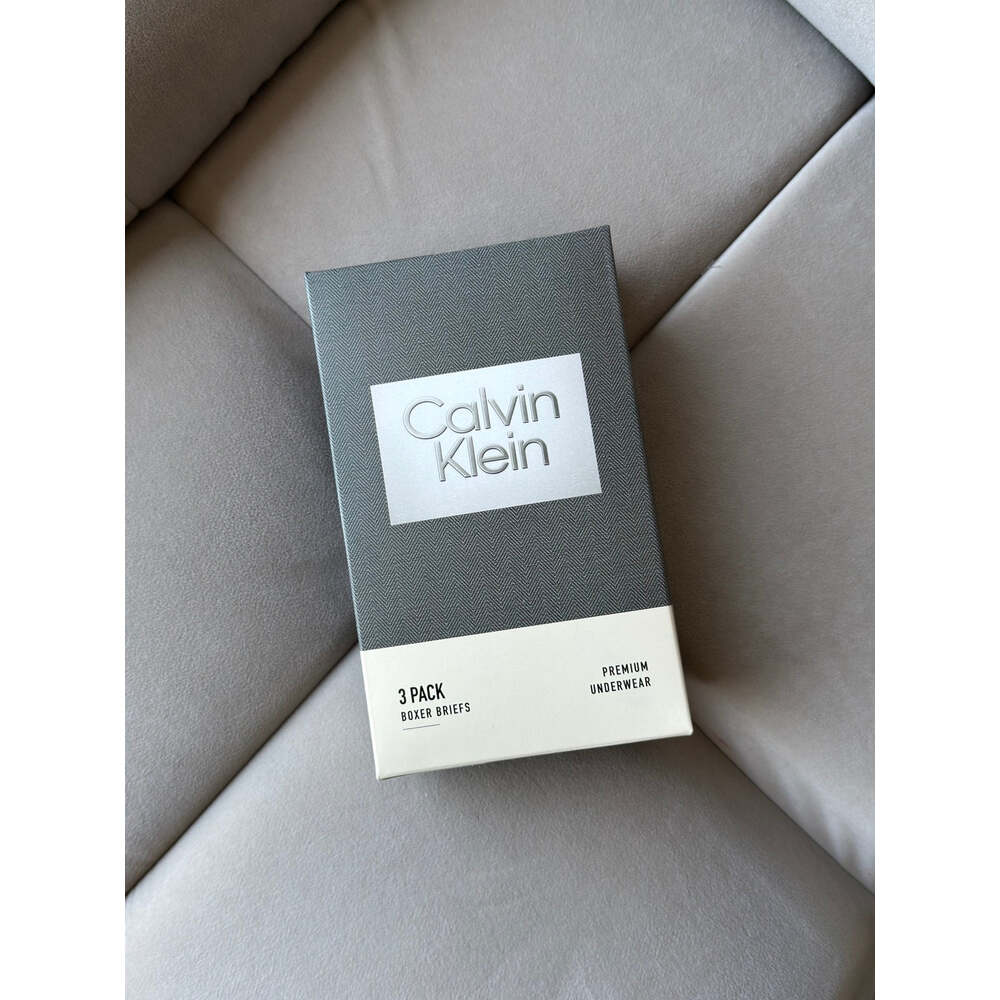 CK Siyah Çizgili Premium Boxer